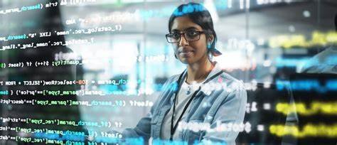 woman is searching job