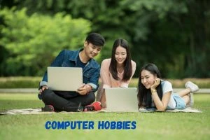 children are sitting in the park